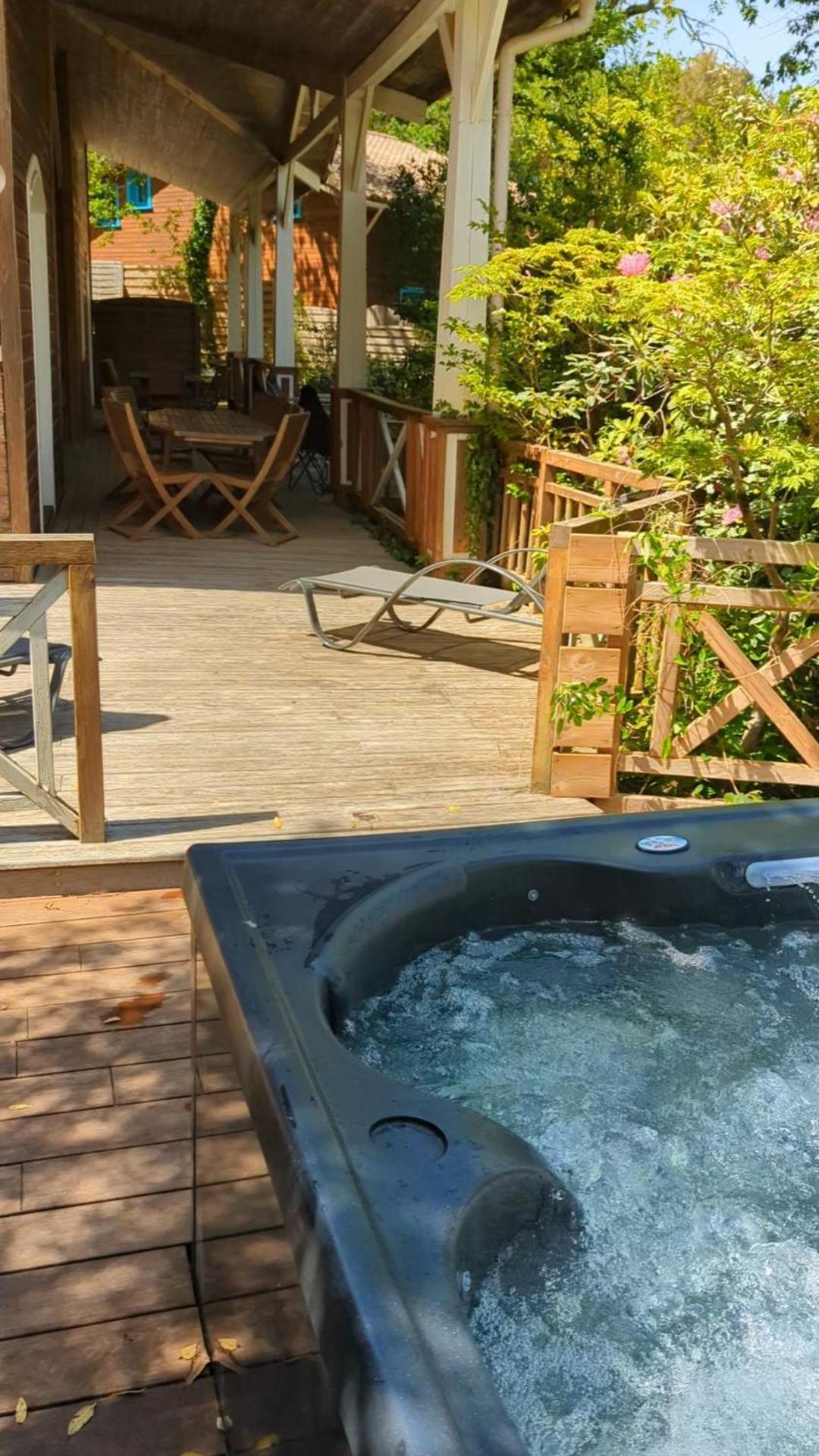 Village Nature Et Ocean A Cote De La Plage Avec Piscine Et Jacuzzi 메상주 객실 사진